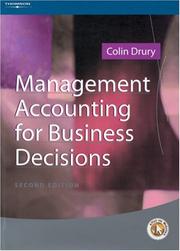 Management accounting for business decisions