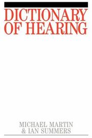 Dictionary of hearing