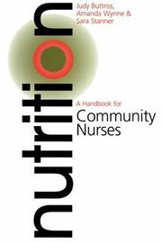 Nutrition : a handbook for community nurses