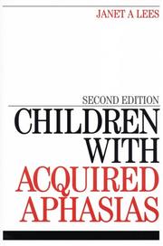 Children with acquired aphasias