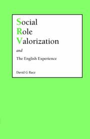 Social role valorization and the English experience