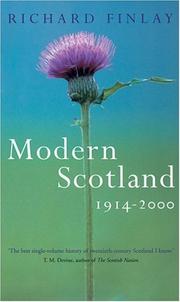 Cover of: Modern Scotland 1914-2000