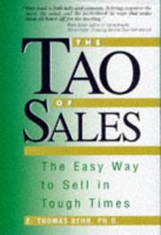 The tao of sales : the easy way to sell in tough times