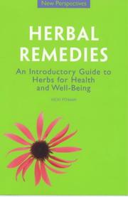 Cover of: New Perspectives: Herbal Remedies