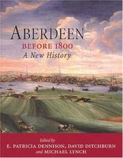 Cover of: Aberdeen Before 1800: A New History