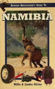 Cover of: African adventure's guide to Namibia