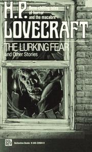 Cover of: The Lurking Fear and Other Stories
