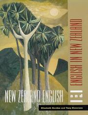 Cover of: New Zealand English and English in New Zealand by Elizabeth Gordon