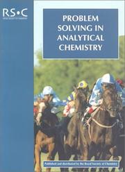 Problem solving in analytical chemistry