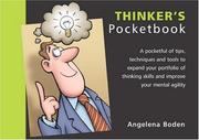 Cover of: The Thinker's Pocketbook by Angelena Boden