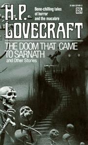 Cover of: The Doom That Came to Sarnath (A Del Rey Book)