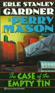 Cover of: The Case of the Empty Tin