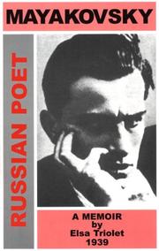 Mayakovsky, Russian poet : a memoir