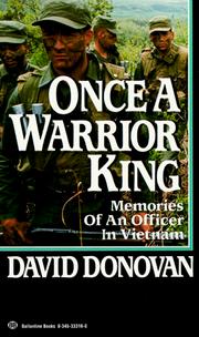 Cover of: Once a Warrior King by David Donovan