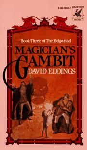 Cover of: Magician's Gambit (The Belgariad, Book 3)
