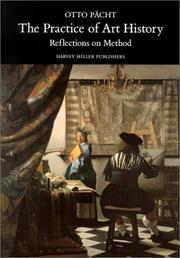 The practice of art history : reflections on method