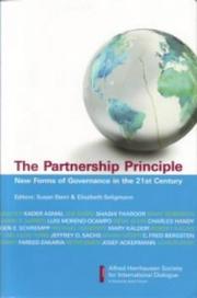 The partnership principle : new forms of governance in the 21st century