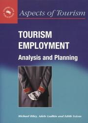 Tourism employment : analysis and planning
