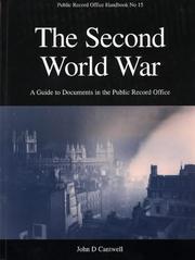 The Second World War : a guide to documents in the Public Record Office