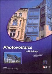 Photovoltaics in buildings : a design handbook for architects and engineering