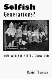 Selfish generations? : how welfare states grow old