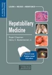 Hepatobiliary Medicine by R. Chapman, Henry Bodenheimer