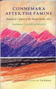 Connemara after the famine by Thomas Colville Scott, Thomas Coville Scott, Tim Robinson