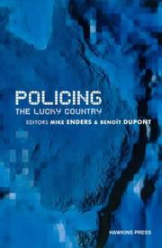 Cover of: Policing the lucky country