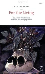 For the living : selected writings 1 : longer poems 1965-2000