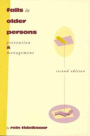 Cover of: Falls in older persons: prevention and management