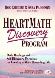 Cover of: HeartMath discovery program: daily readings and self-discovery exercises for creating a more rewarding life