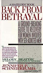 Cover of: Back from Betrayal:  Recovering from His Affairs