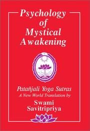 Cover of: The psychology of mystical awakening: a new world