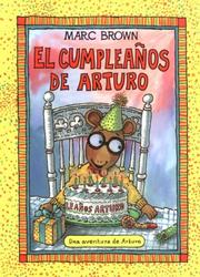 Cover of: El cumpleaños de Arturo by Marc Brown