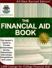 The Financial Aid Book by Student Financial Services