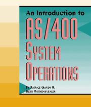 Cover of: An Introduction to AS/400 System Operations