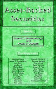 Cover of: Asset-Backed Securities (Frank J. Fabozzi Series)