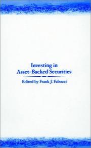 Cover of: Investing in asset-backed securities
