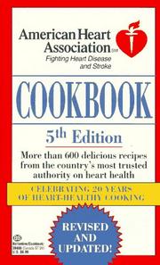 Cover of: American Heart Association Cookbook: 5th Edition (American Heart Association)