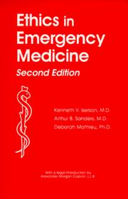 Cover of: Ethics in emergency medicine
