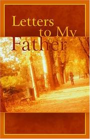 Cover of: Letters to My Father: Poems