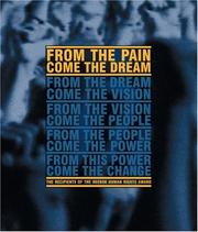 Cover of: From The Pain Come The Dream: The Recipients of the Reebok Human Rights Award
