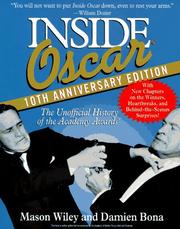 Cover of: Inside Oscar by Mason Wiley