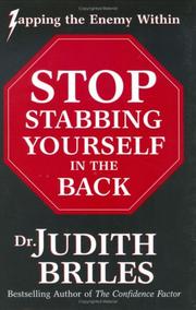 Cover of: Stop Stabbing Yourself in the Back