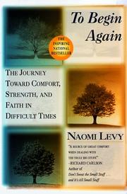 To Begin Again by Naomi Levy
