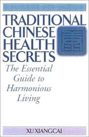 Cover of: Traditional Chinese health secrets