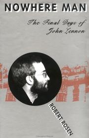 Cover of: Nowhere man: the final days of John Lennon