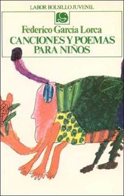 Cover of: Canciones y poemas para niños by 