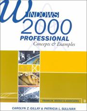 Cover of: Windows 2000 Professional: Concepts & Examples