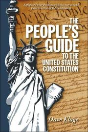 Cover of: The people's guide to the United States Constitution